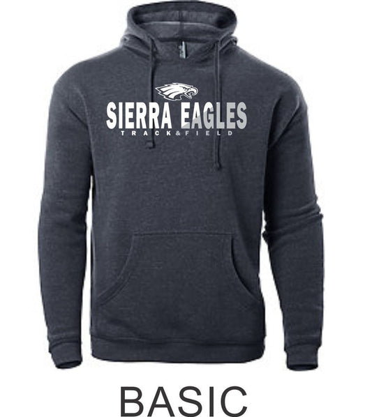 Sierra Track & Field Unisex Basic Hoodie- Matte or Glitter