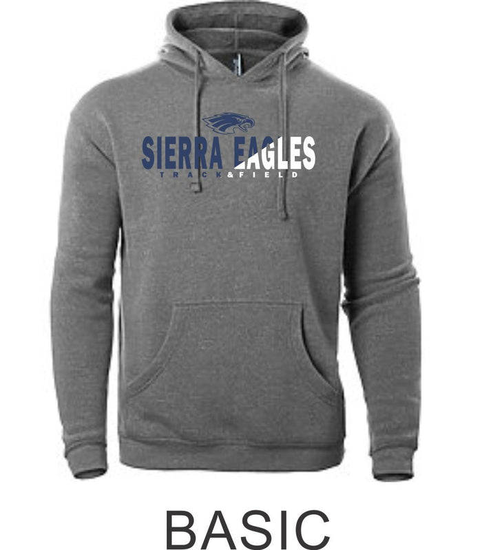 Sierra Track & Field Unisex Basic Hoodie- Matte or Glitter