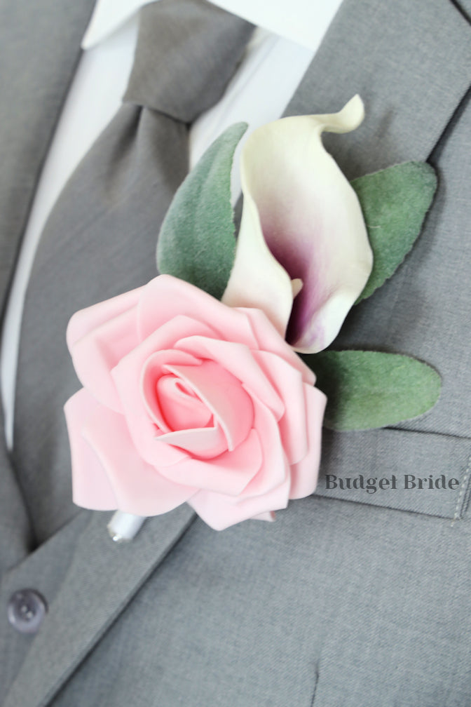 Silk Wedding Bouquet in Hot and Light Pink - $58.50 | Tommie Collection