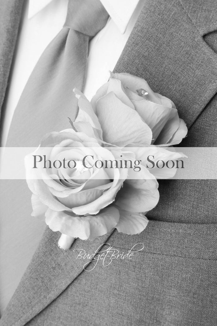 Silk Wedding Bouquet in White and Beige - $195.00 | Kimberly Collection