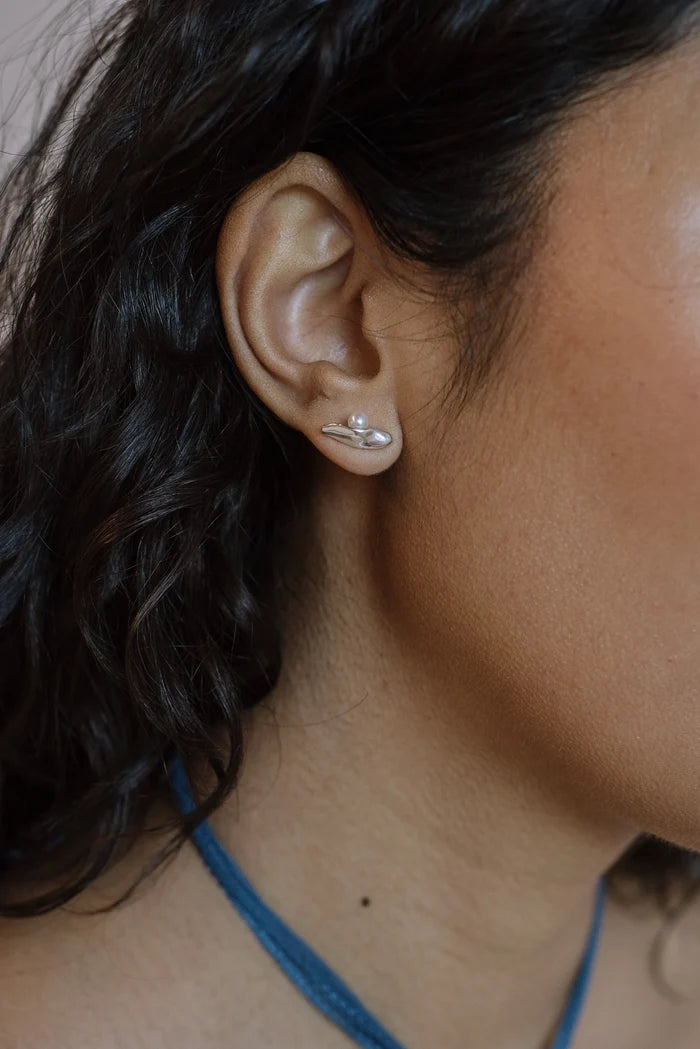 Silver Hidden Studs