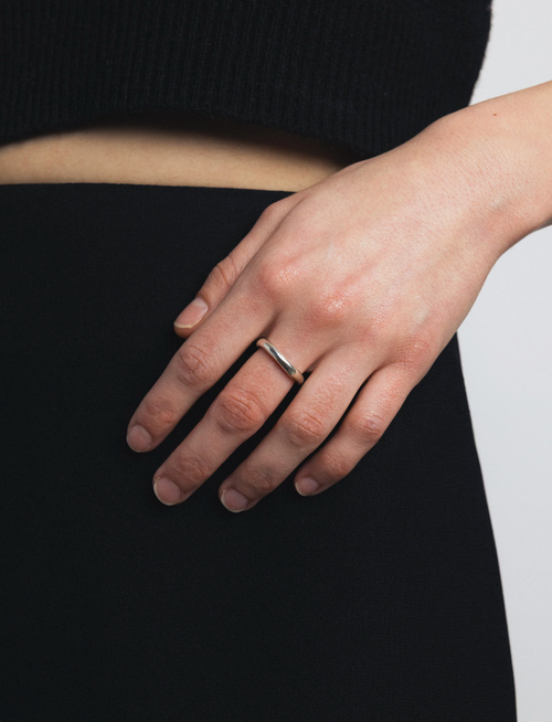 Silver June Ring
