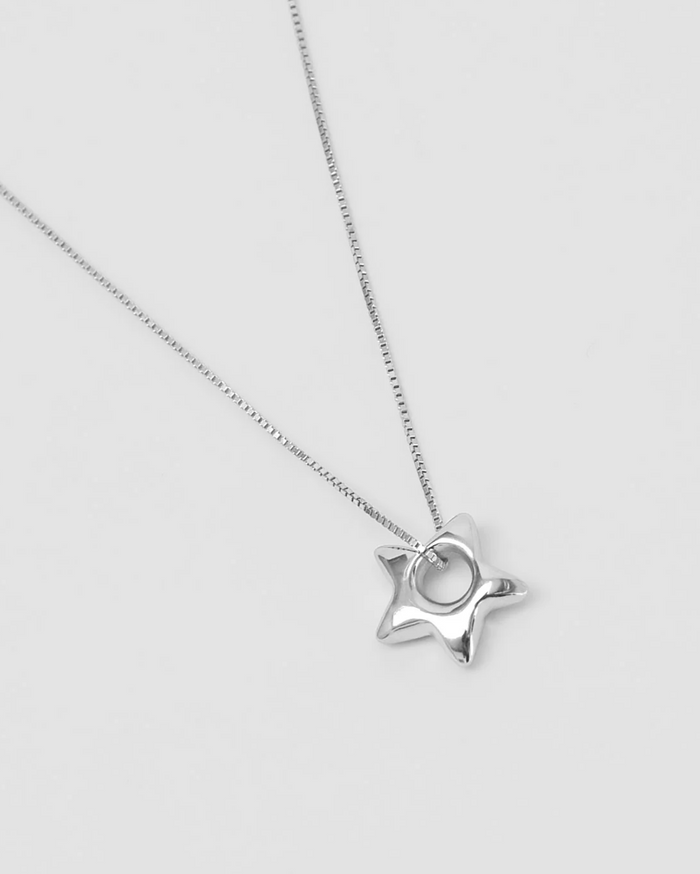 Silver Star Necklace