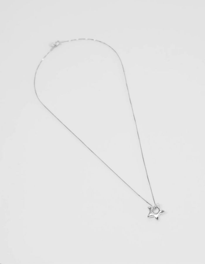 Silver Star Necklace
