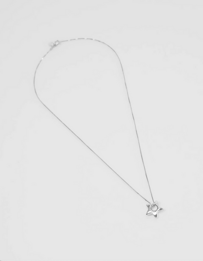 Silver Star Necklace