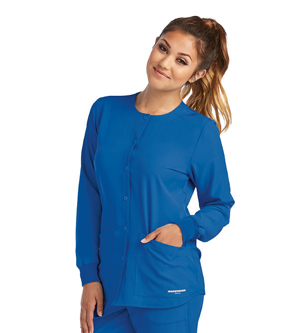 Skechers Stability Snap Warm-Up Scrub Jacket