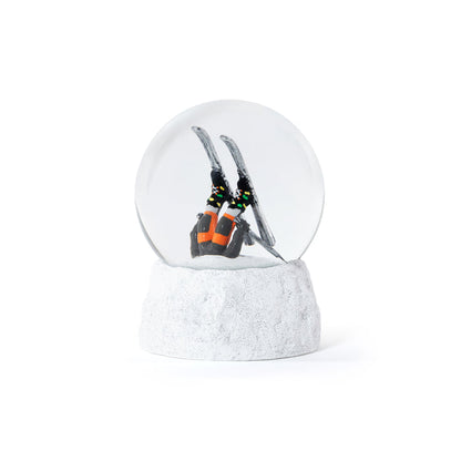 Head in Snow Skier