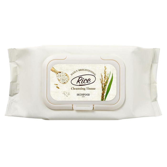 Skinfood Rice Daily Brightening Cleansing Tissue 80 sheets