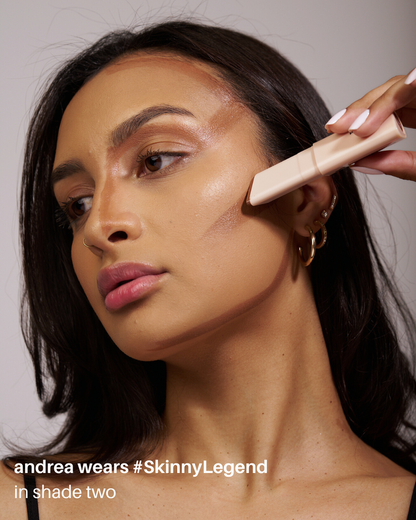 #SkinnyLegend - easy blend cream contour
