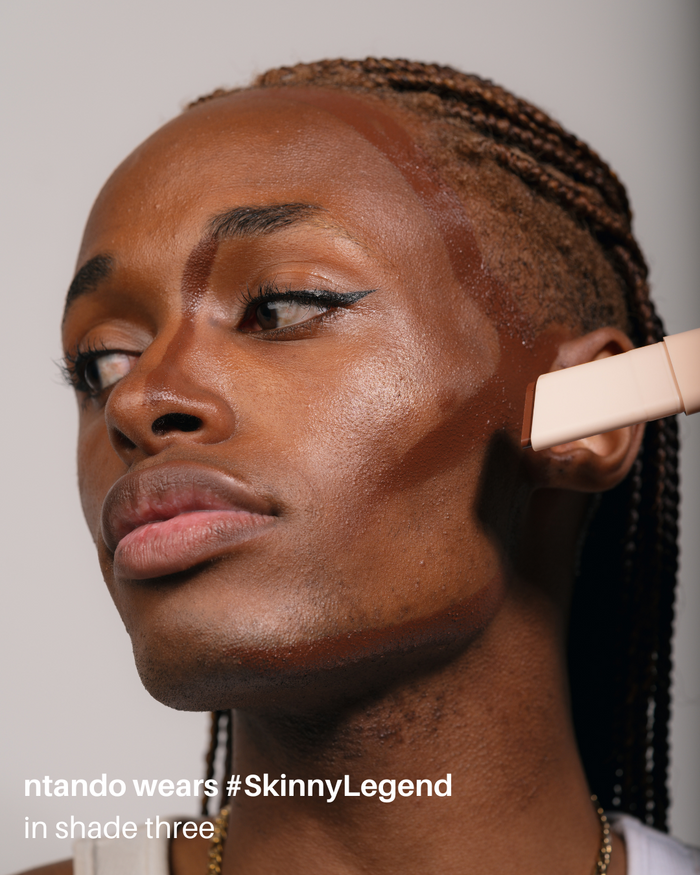 #SkinnyLegend - easy blend cream contour