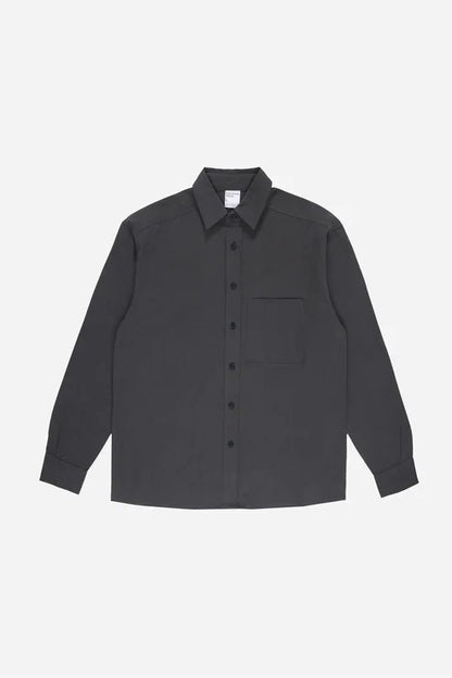 Slate Peach Fuzz Poplin Button Up