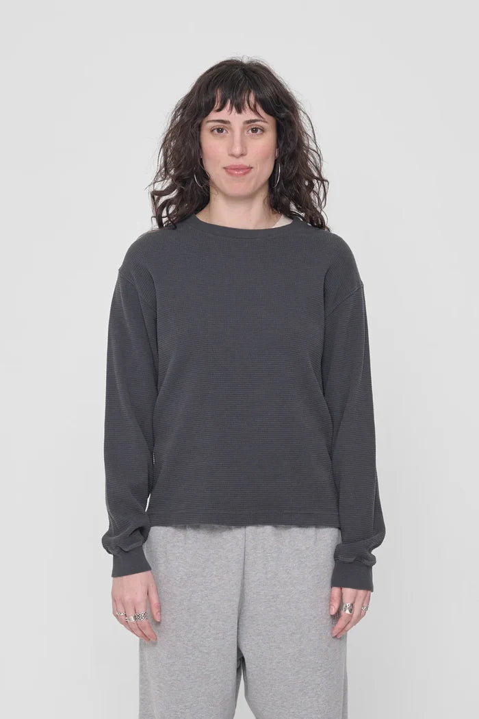 Slate Thermal LS Boxier Trash Tee