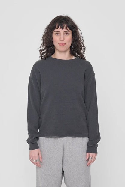 Slate Thermal LS Boxier Trash Tee
