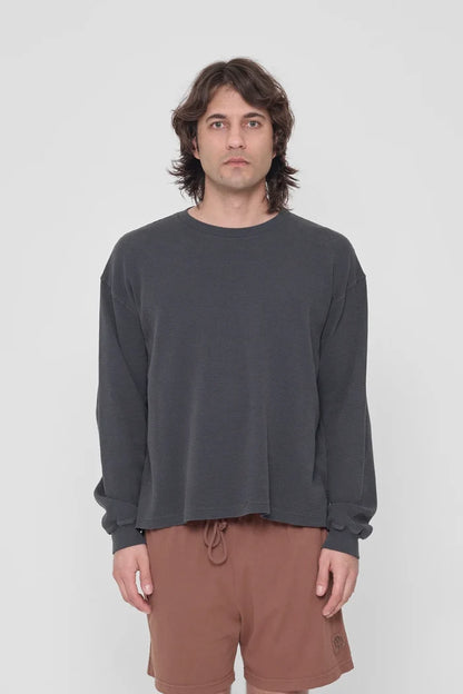 Slate Thermal LS Boxier Trash Tee