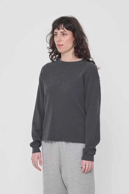 Slate Thermal LS Boxier Trash Tee