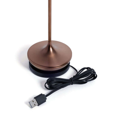 SLEEK Rechargeable Table Light - Brushed Bronze