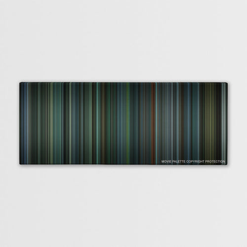 Snatch color palette canvas print: thousands of thin vertical stripes of color