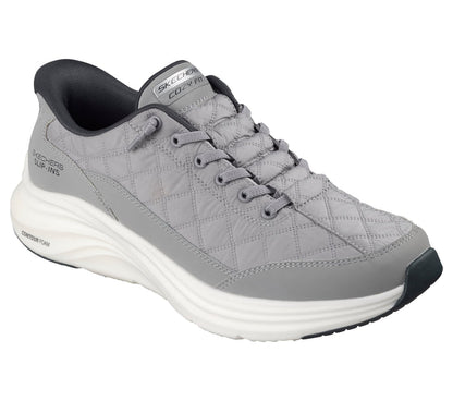 SKECHERS Sneaker contour slip ins grigio 232619 CONTOUR FOAM-GRY
