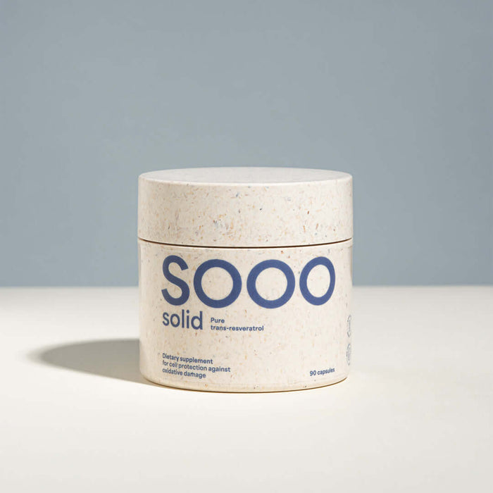 SOOO solid: 99.42% grynumo trans-resveratrolis