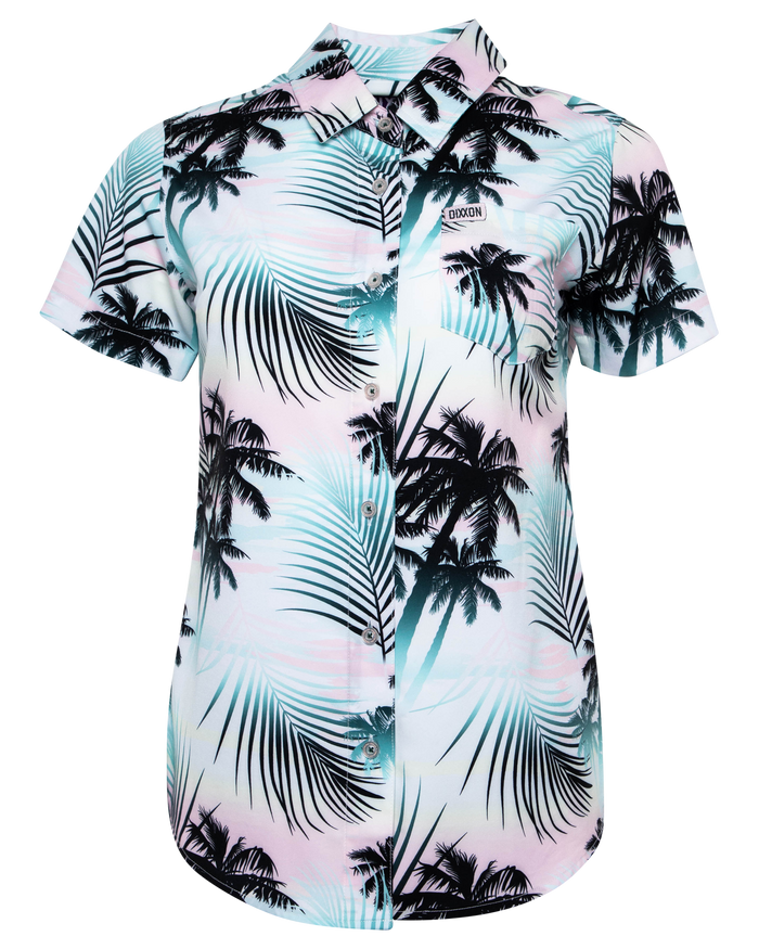 South Beach Women's Short Sleeve Party Shirt
