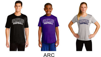 Spartans Wicking Tee- Youth, Ladies, Unisex sizes- 7 Designs