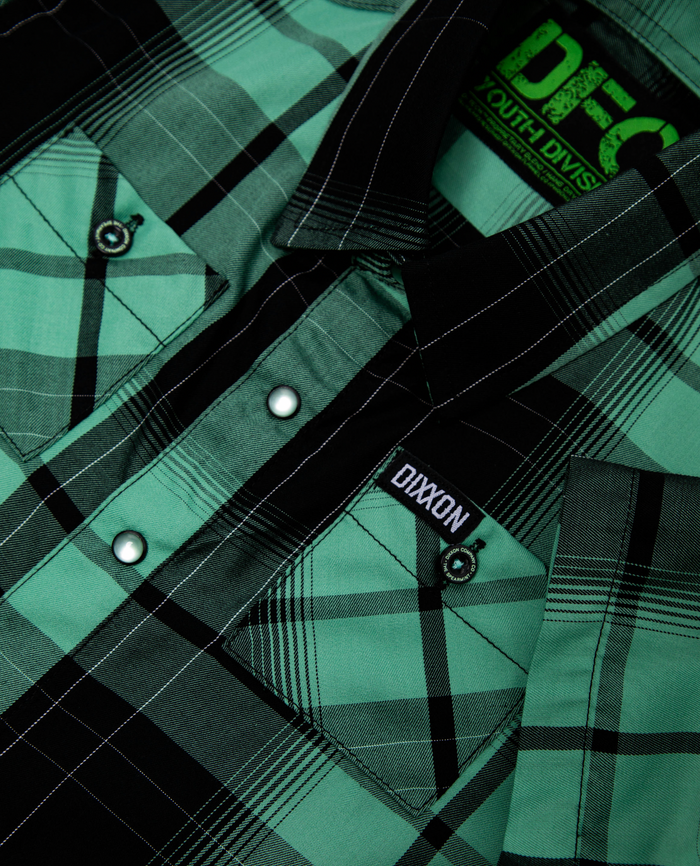Spearmint Youth Bamboo Short Sleeve
