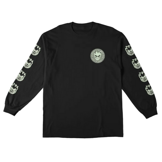 Spitfire Deathmask Glow In The Dark L/S