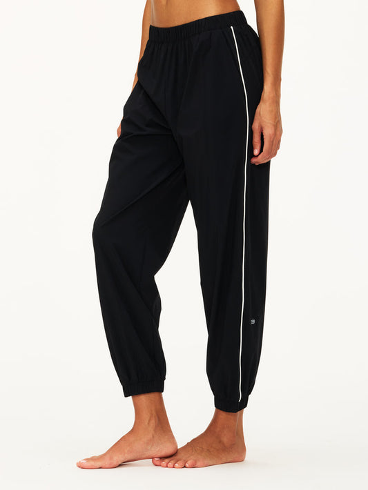 Splits59 Megan Woven Nylon Jogger W/ Piping