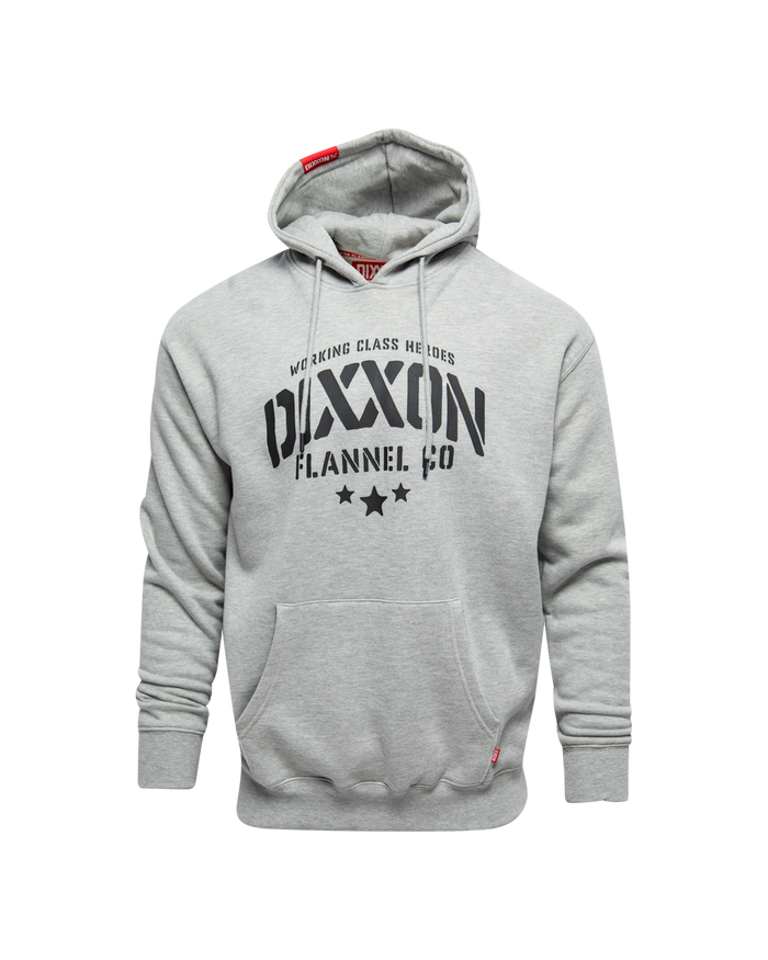 Stencil Black/Grey Hood
