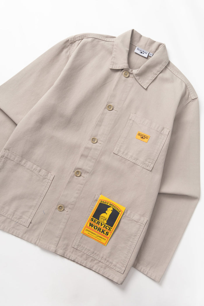 Stone Canvas Chore Shirt