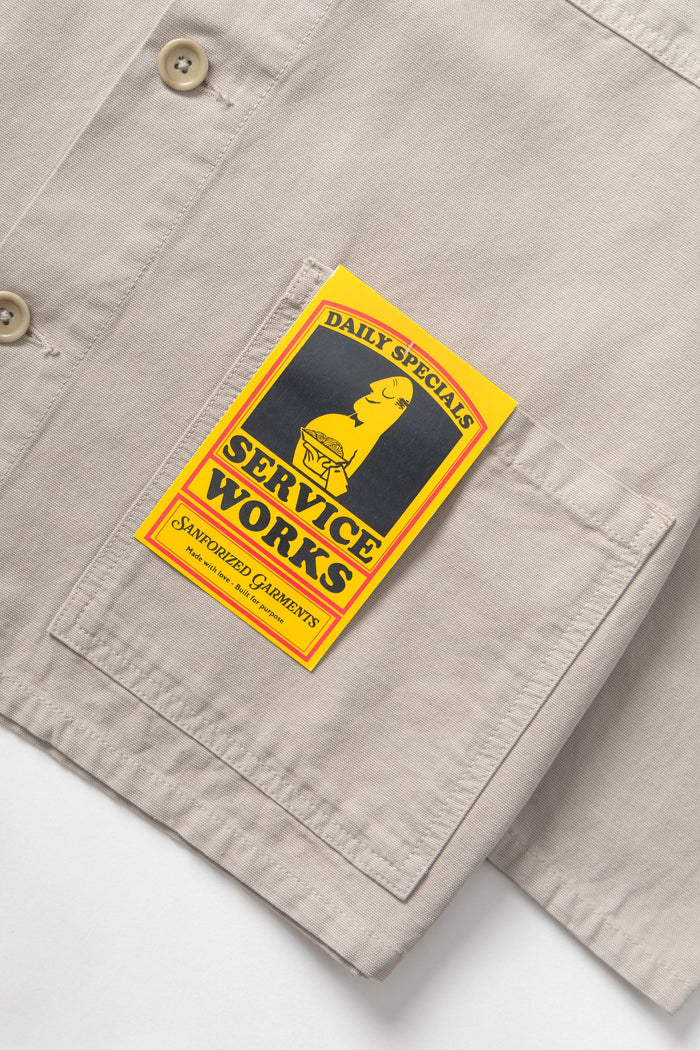Stone Canvas Chore Shirt