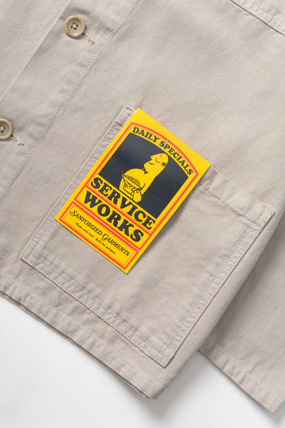 Stone Canvas Chore Shirt