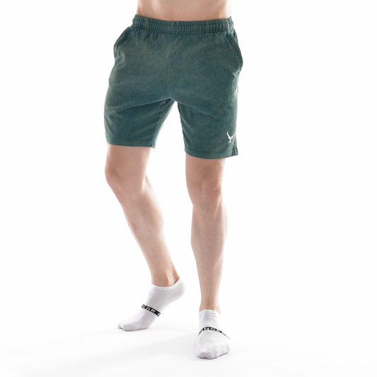 Stone Wash Lifting Shorts - IRONGEAR Fitness