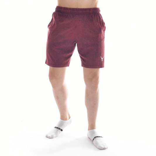 Stone Wash Lifting Shorts - IRONGEAR Fitness