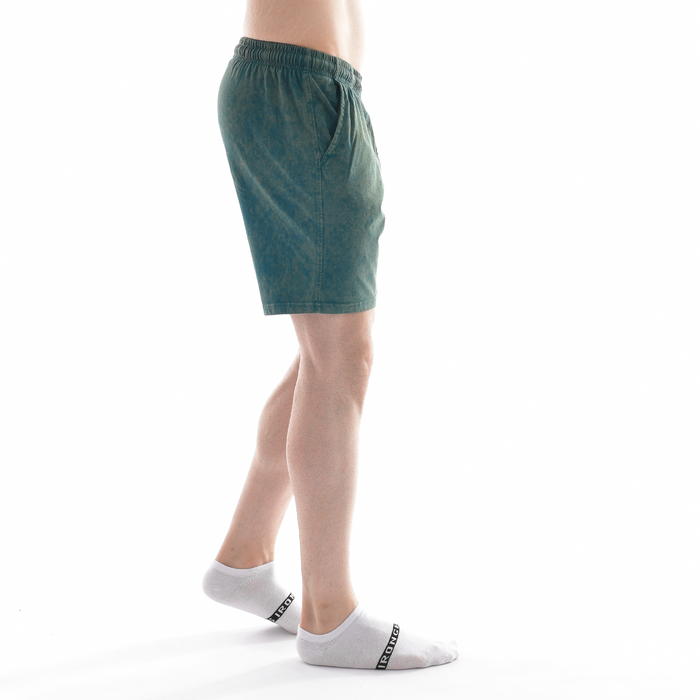 Stone Wash Lifting Shorts - IRONGEAR Fitness