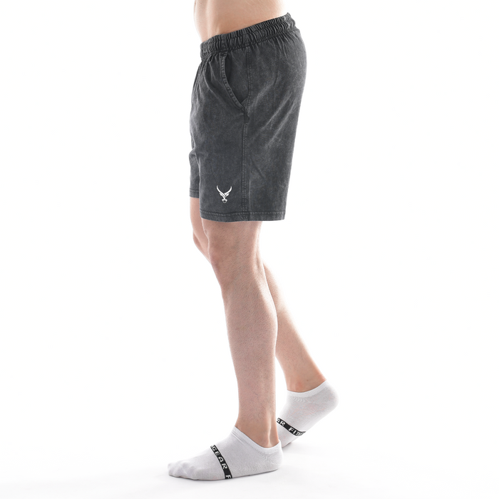 Stone Wash Lifting Shorts - IRONGEAR Fitness