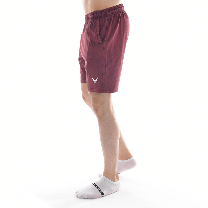 Stone Wash Lifting Shorts - IRONGEAR Fitness