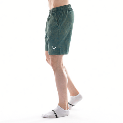 Stone Wash Lifting Shorts - IRONGEAR Fitness