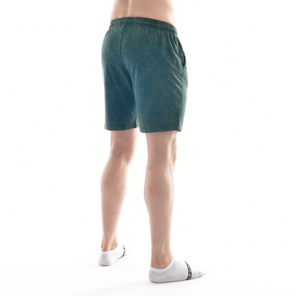 Stone Wash Lifting Shorts - IRONGEAR Fitness