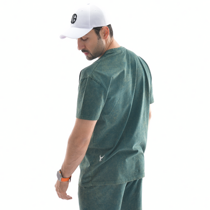 Stone Wash Oversized Tee - IRONGEAR Fitness