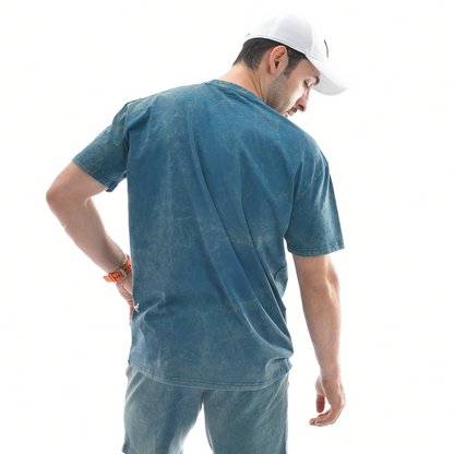 Stone Wash Oversized Tee - IRONGEAR Fitness