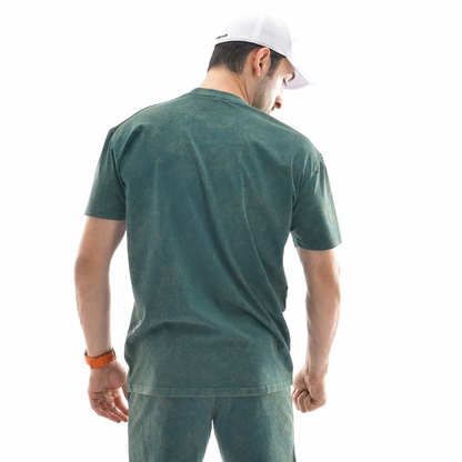 Stone Wash Oversized Tee - IRONGEAR Fitness