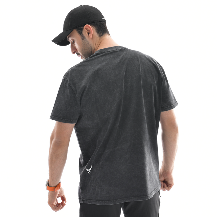 Stone Wash Oversized Tee - IRONGEAR Fitness