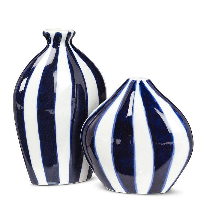 Striped Bud Vase