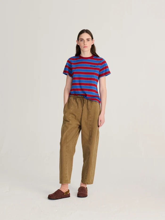 Striped Cropped T-shirt
