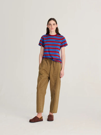 Striped Cropped T-shirt