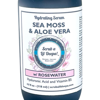 Super Hydrator w/ Rosewater, Sea Moss, and HA