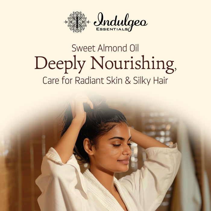 Sweet Almond Oil - 100% Cold Pressed Oil