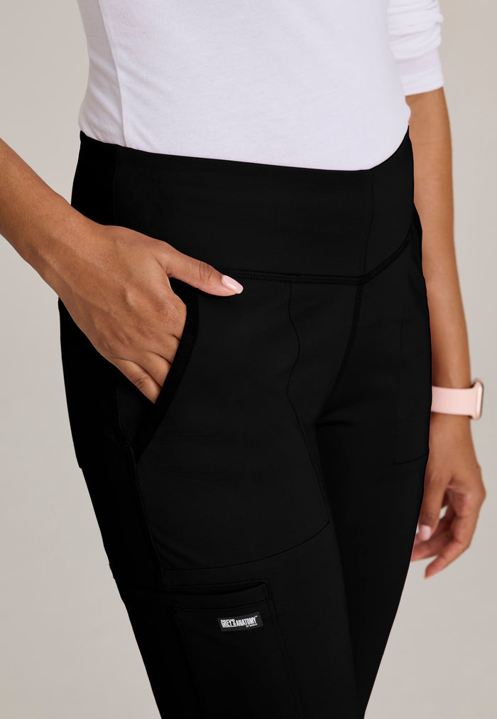 Swift Knit Pant - Black - Grey's Anatomy Scrubs