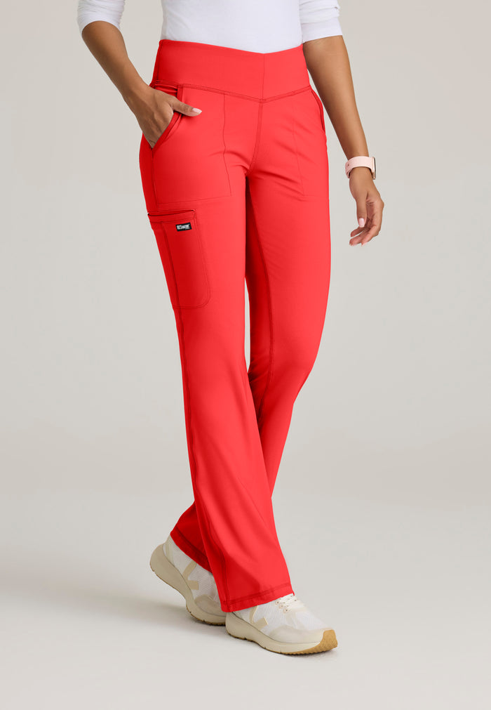 Swift Knit Pant - Radiant Coral - Grey's Anatomy Scrubs